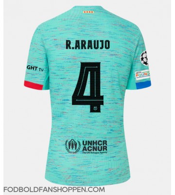 Barcelona Ronald Araujo #4 Tredjetrøje 2023-24 Kortærmet